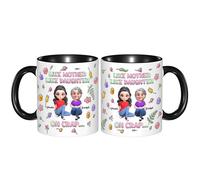 Taza de café personalizada con texto en inglés «To My Daughter from Mom», «The Only Thing Better Than Being Your Parent is Watching You Be A Mom», taza para hija de Mommy Mama en el Día de la Madre