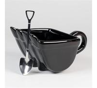 Taza de Café Personalizada Excavator Bucket, 340ml Tazas de CeráMica Novedosas, Taza de Café Modelo Excavator Bucket con Pala Cuchara, Divertida Taza de Té Contenedor de Tarta Cenicero Excavadora