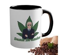 Taza de café presidencial de cerámica, novedad tazas de café presidenciales,Taza de cerámica con taza de café divertida de 350 ml para souvenir | Tazas de agua lavables en