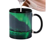 Taza de café que cambia de color, taza de café de cerámica Reveal