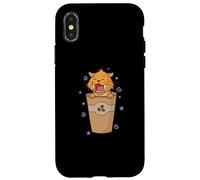 Taza de café Sawtooth Tiger in Wild Cat Carcasa para iPhone X/XS