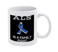 Taza De Café Sensibilisation À La Sla Elegancia Taza Café Vintage Tazas De Desayuno Para Oficina Té Decorar