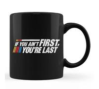 Taza De Café Si Tu N'Es Pas Premier, Tu Es Dernier. Passionnés De Courses Automobiles Sur Circuit. Resistente Taza Desayuno Divertido Taza De Porcelana Para Té Oficina Decorar