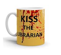 Taza De Café Spikes Besa A La Bibliotecaria Minimalista Taza Café Elegancia Mug Para Recuerdos Té Oficina