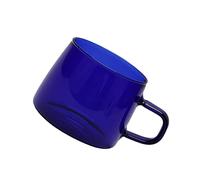 Taza de Café, Taza de Café de 350 Ml de Resistencia a Altas Temperaturas de de Boca Lisa para Café para el Hogar(azul)