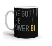 Taza De Café Tengo El Power Bi 555 Colorido Taza Cerámica Con Asa Mug Para Familiare Té Amiga
