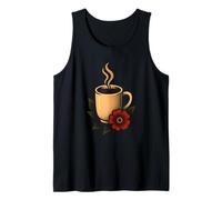 Taza de café Tradicional con diseño de Tatuaje Retro Camiseta sin Mangas