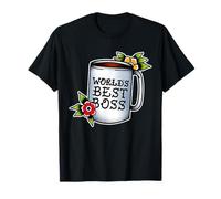Taza de café Worlds Best Boss Camiseta