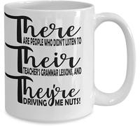 Taza de café Yo digo groserías, las pronuncio claramente como una puta dama, floral, blanca, el mejor regalo para mamás en el Día de la Madre, 11 oz