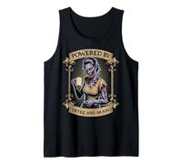 Taza de café Zombie Morning Dead Funny Halloween Brain Lover Camiseta sin Mangas
