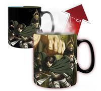 Taza De Cambio De Color Attack On Titan 460Ml Titans3 Cartón V2