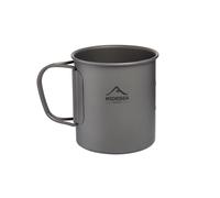 Taza de camping, portátil y ligera, taza de café de titanio, para picnics al aire libre, viajes, mochileros, senderismo, , expedición