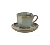 Taza De Cappuccino Eucalipto ASA Con Plato 0,23 L