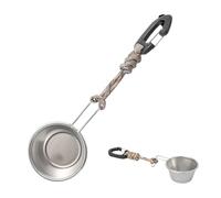 Taza De Cebo De | Comida Para Peces Al Aire Libre - Contenedor De Mezcla De Polvo De Acero Inoxidable Para En Línea Y Preparación De Hardware | Este Portátil Es Perfecto Para