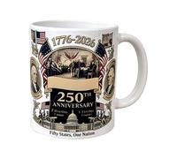 Taza De Celebración De La Libertad: Copa De Aniversario Histórico, Compañero De Bebida Patriótica, Acento De Bebida De Inspiración Vintage, Recuerdo Tributo Al Patrimonio | Regalo De Café Festivo Para