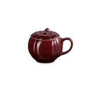 Taza de cer mica Le Creuset con forma de calabaza y tapa, 425 ml, R dano