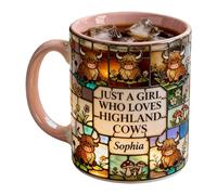 Taza de - Cerámica, 9.5x8 cm, Ceramic Drinkware, Taza de té rústico | Copas Patrón de , Copa Sturdy + For Hot Cocoa, Leche, , Bebidas Frías, Inicio, Oficina, Coworkers