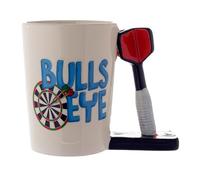 Taza de Cerámica - Asa con Forma de Dardo