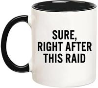 Taza De Cerámica Bien Sûr, Juste Après Ce Raid Colorido Taza Cerámica Con Asa Taza De Porcelana Para Espresso Té Familiare
