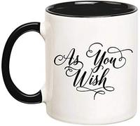 Taza De Cerámica Como Desees Princesa Prometida Amor Elegancia Taza Café Minimalista Mug Coffee Para Recuerdos Espresso Decorar