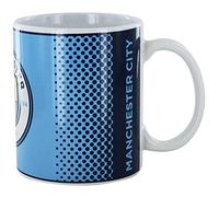 Taza de cerámica con escudo del Manchester City de 325 ml