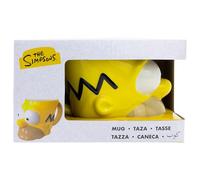 Taza de cerámica con forma en 3D de Homer en caja de regalo