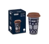 Taza de cerámica de doble pared, 300 ml