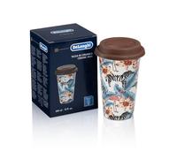 Taza de cerámica de doble pared, 300 ml