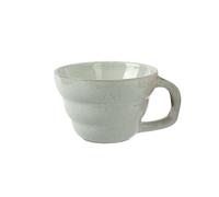 Taza de cerámica de gran capacidad, retro, universal, exquisita, utensilios para beber, color verde claro, 300 ml