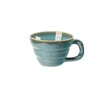 Taza de cerámica de gran capacidad, retro, universal, exquisita, utensilios para beber, esmalte brillante, 400 ml