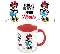 Taza de cerámica de Minnie Mouse de Disney (diseño de creencia) de 325 ml