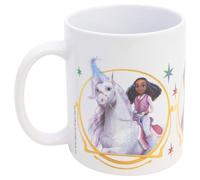 Taza de cerámica de sublimación de 325 ml en caja de Unicorn Academy