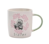 Taza De Cerámica Disney Bambi Para Té / Café - Hermana