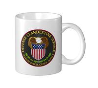 Taza De Cerámica El Servicio Clandestino De Defensa Diseño Taza Vintage Mug Para Amiga Leche Té