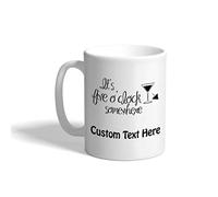 Taza De Cerámica En algún lugar son las 5 en punto. Una inspiración. Taza | De Café Bodas 2 unidades-330ml Encantador Tazas De Café Elegante Tazas De Cafe Personalizadas Cumpleaños Amigos