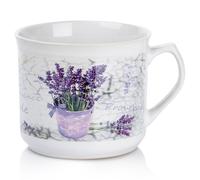 Taza de cerámica lavanda 650 ml