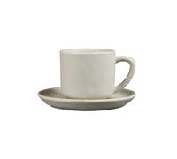 Taza de cerámica para café blanco de 175 ml con esmalte latte esmalte, diseño de flores variadas, minimalista, astringente, japonés
