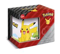 Taza de cerámica pokémon pikachu 325 ml stor, taza para café, té o