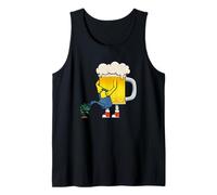 Taza de Cerveza con Bonito diseño de jardinería Camiseta sin Mangas