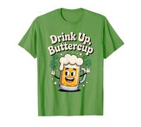 Taza de Cerveza con Texto en inglés Drink Up Buttercup Camiseta