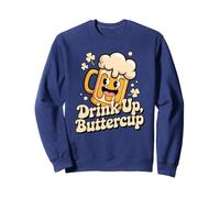 Taza de Cerveza con Texto en inglés Drink Up Buttercup Sudadera