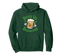 Taza de Cerveza con Texto en inglés Drink Up Buttercup Sudadera con Capucha