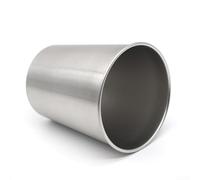 Taza de cerveza de acero inoxidable 304 para bar y cafetería 230/360/500/600 ml de capacidad para bebidas frías y calientes (360 ml)