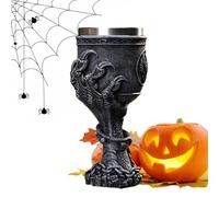 Taza de cerveza gótica | Copa medieval 3D de garra de dragón | Vaso multifuncional estético para fiestas para cócteles, whisky y