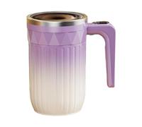 Taza de cocción automática - Taza de mezcla magnética para batir | Detachable Stirrer Rechargeable Self Coffee Cup | 450 ml Electric For Milk Tea Chocolate Beverages Drink Birthday Office Home Kitchen