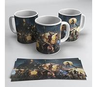 Taza de colección con diseño de los TODOS los Avengers y personajes icónicos de Marvel! Cerámica 355ml