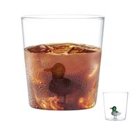 Taza de con diseño de animales de dibujos animados dulce/erizo/pato/tortuga/ardilla con interior - Taza de de borosilicato lindo interior animal taza de café Navidad cumpleaños