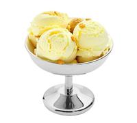 Taza de - Cuenco de postre de acero inoxidable - Larga vida, ahorro de espacio, Snack Frutas para Pudding Parfait Banana Mousse