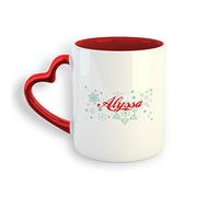 Taza De Desayuno Copos de nieve navideños con monograma Taza De Cerámica | Gamers 2 unidades-330ml Divertido Tazas De Café Encantador Taza Fans Familiares