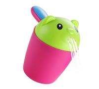 Taza de enjuague de baño, taza de enjuague de bebé - Enjuague de baño en cascada con taza de champú y mango ergonómico - Wash Hair Cup Shampoo Scoops Sprinkler Bath W